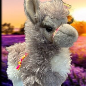 Adorable Plush Llama Toy w/eyelashes! Zephyr from Douglas Cuddle Toys. NWT